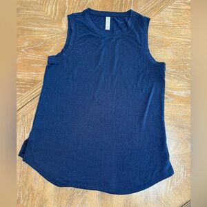 Athleta Sleeveless breezy navy Top